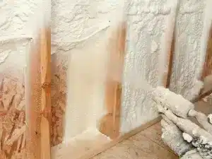 Spray foam insulation that may be included in a broader chemical odor and VOC investigation